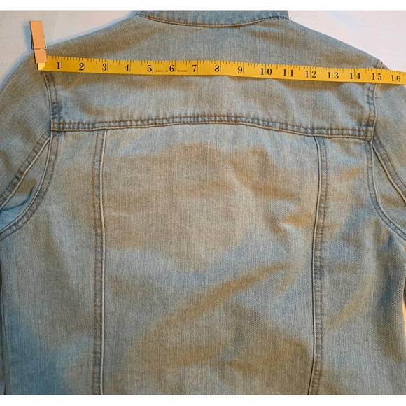 HWY Jeans Light Blue Denim Jean Jacket Size: Med - Picture 12 of 15